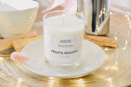 Bougie fruits rouges 150g