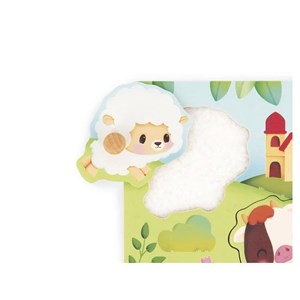 Puzzle tactile ferme - 5 pcs