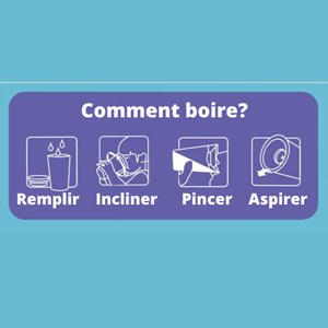 Tasse 360 ° bébé anti renversement