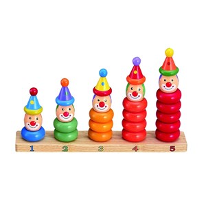 Cercle en bois à empiler - jouet éveil 