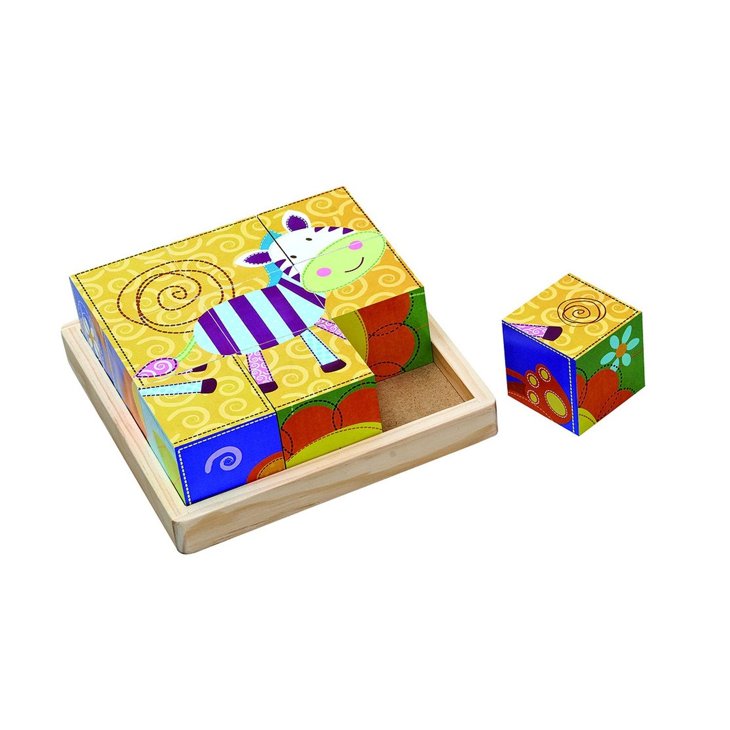 Puzzle 30 x 40 cmJ eu Jouet en bois 96 pièces Enfant 4 ans + - Un jeux des  jouets
