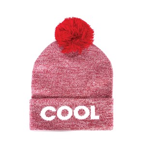 Bonnet homme à pompon - cool
