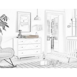 Billy plan a langer satin blanc