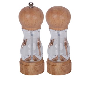 Set salière et poivrier collection bois