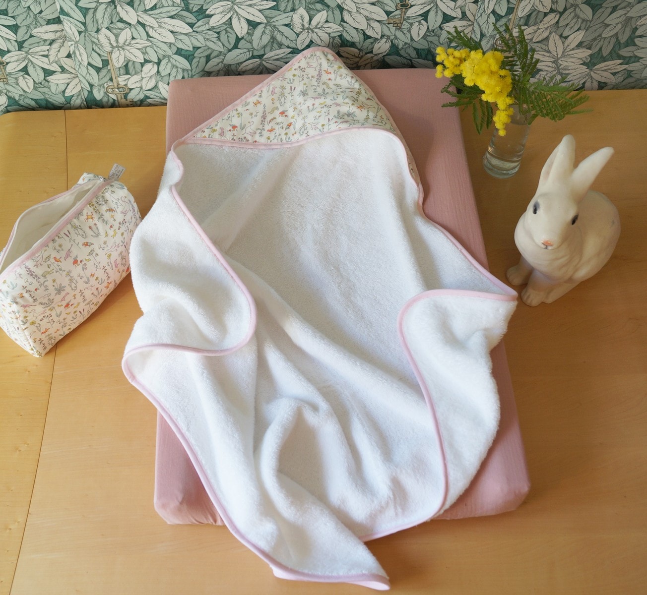 Trousse de toilette bébé naissance - Lapin