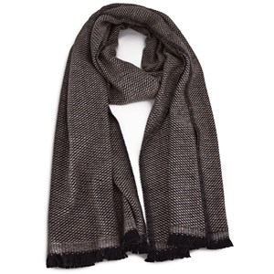 Echarpe cachemire et laine bicolore