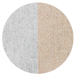 Plaid cachemire et laine gris et camel