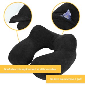 Coussin de voyage gonflable