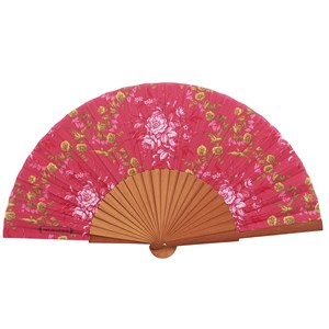 Eventail louison - bois fruitier poli