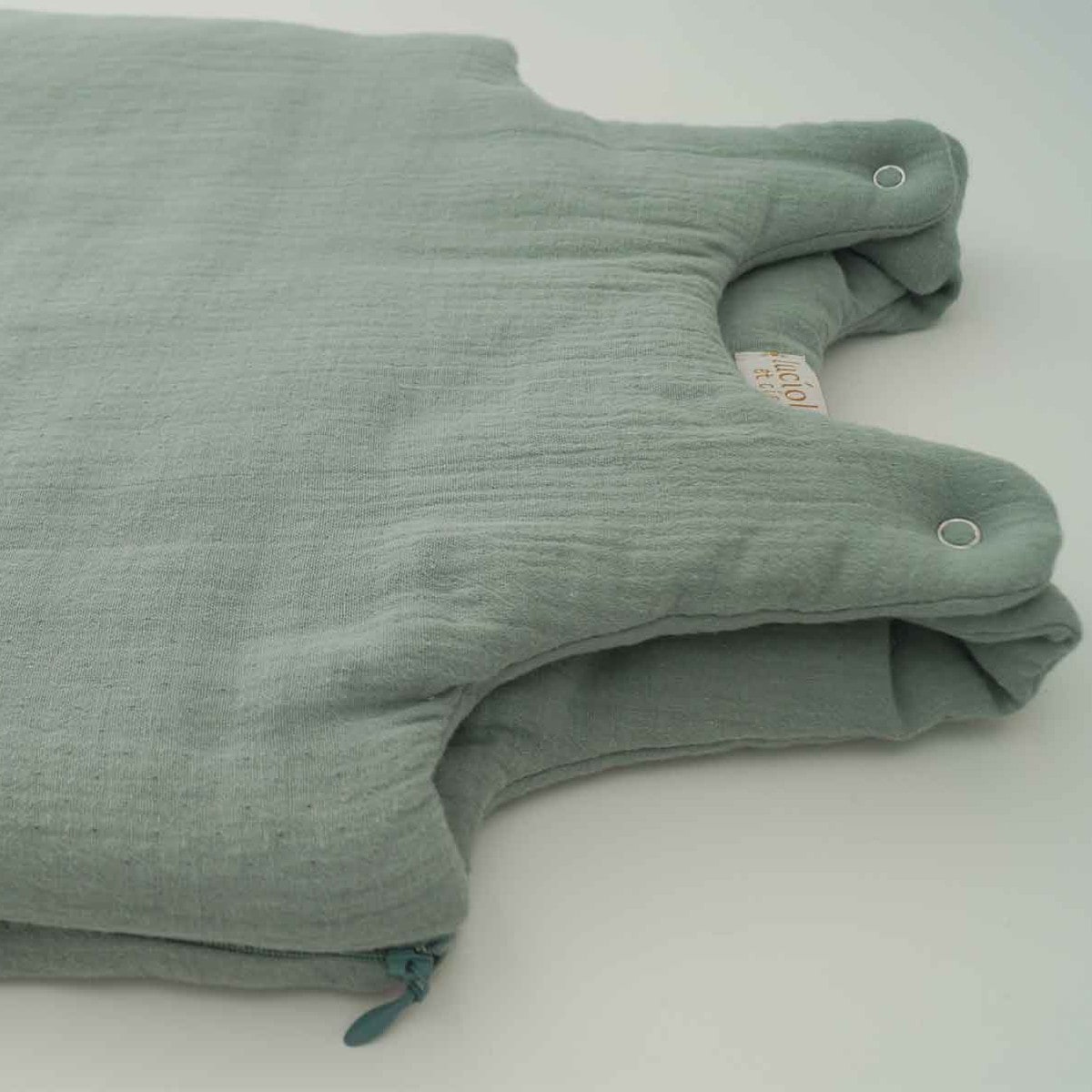 Gigoteuse hiver en coton vert 0-6 mois
