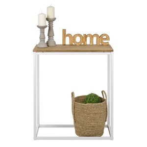 Table console icub 35x70x82h cm blanc