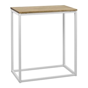 Table console icub 35x70x82h cm blanc