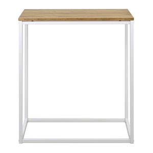 Table console icub 35x70x82h cm blanc