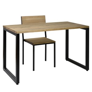 Table de bureau icub 60x120x73 cm. Noir