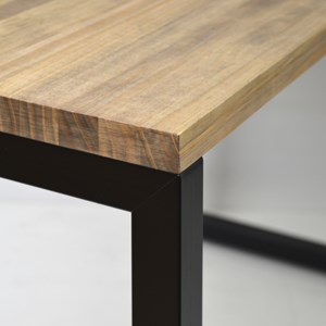 Table de bureau icub 60x120x73 cm. Noir