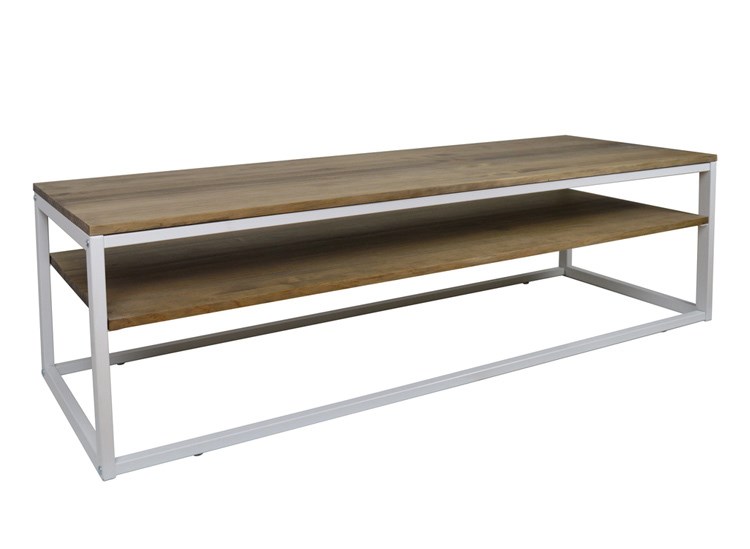 DSMeubles - Meuble tv icub – 40x100x47 cm blanc