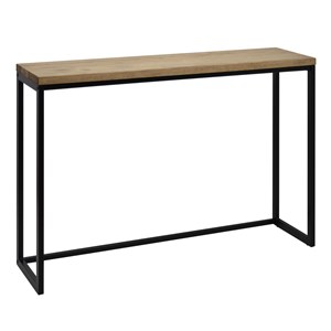 Table console icub 30x120x80cm noir