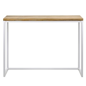 Table console icub -30x100x80cm blanc