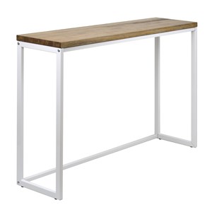 Table console icub -30x100x80cm blanc