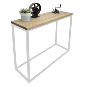 Table console icub 35x100x82 – 30 blanc