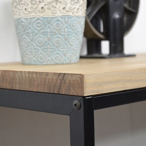 Table console icub 35x120x82 - 30 noir