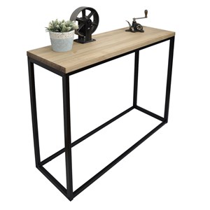 Table console icub 35x120x82 - 30 noir