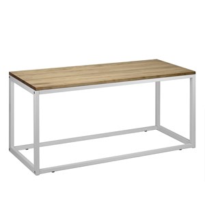 Table basse icub. 45x120x40 cm  blanc