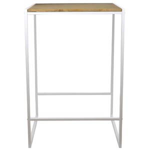 Table mange debout icub 60x70x107cmblanc