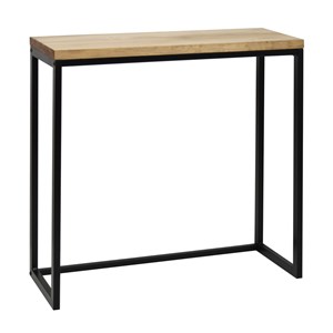 Table console icub 30x80x80cm noir
