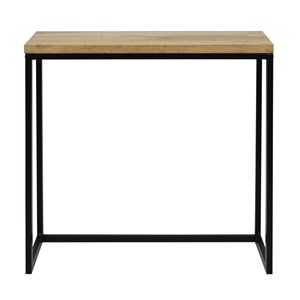 Table console icub 30x80x80cm noir