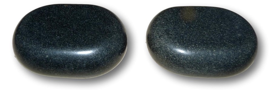 Lot de 2 pierres dos et cuisses