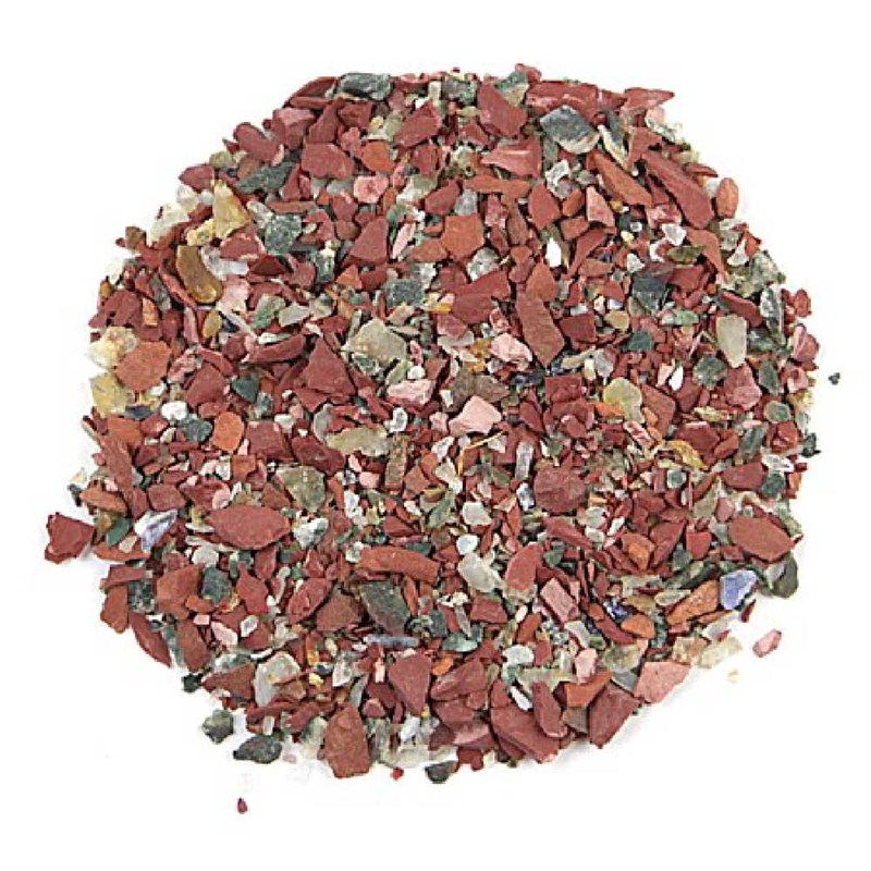 Sable brut de jaspe polychrome