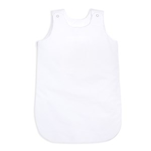Gigoteuse 0-6 mois en coton blanc