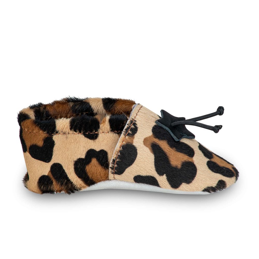 Chaussons Souples Bebe Leopard Taille 24 Nature Decouvertes
