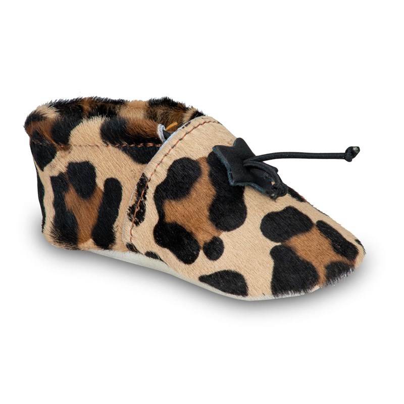 Chaussons souples bebe leopard taille 22