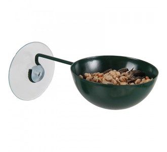Coupe mangeoire à ventouse pour oiseaux