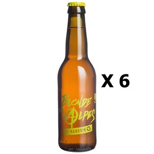 Lot 6x33cl - bière artisanale blonde