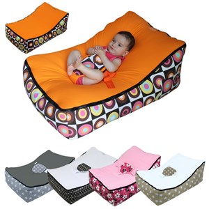Pouf et transat bébé funky