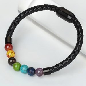 Bracelet 7 chakras de protection
