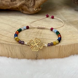 Bracelet 7 chakras chance en pierre