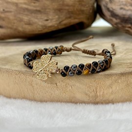Bracelet écran en œil de tigre