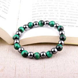 Bracelet double protection vert