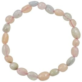 Bracelet morganite (béryl)