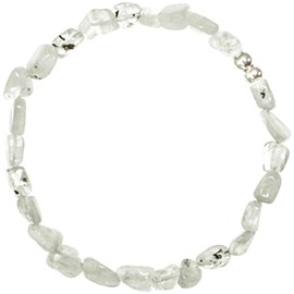 Bracelet pierre lune blanche