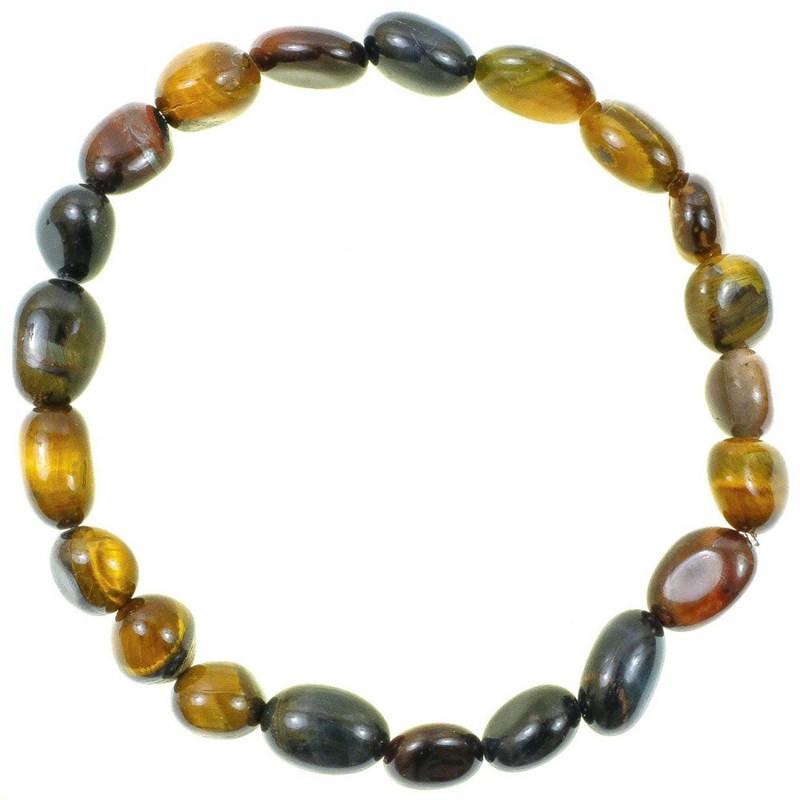 Naturosphère - Bracelet oeil tigre oeil faucon