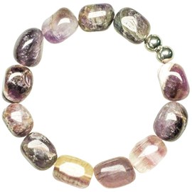 Bracelet fluorite violette