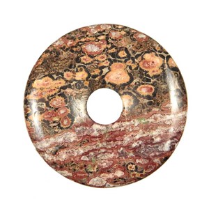 Donut jaspe léopard 5 cm