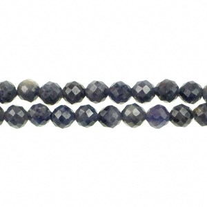 Collier saphir bleu
