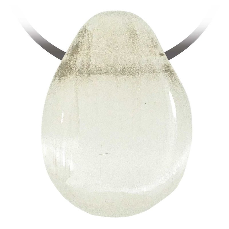 Pendentif goutte sélénite