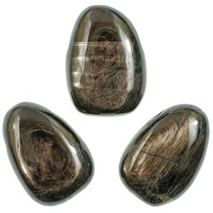 Pendentif goutte hypersthène